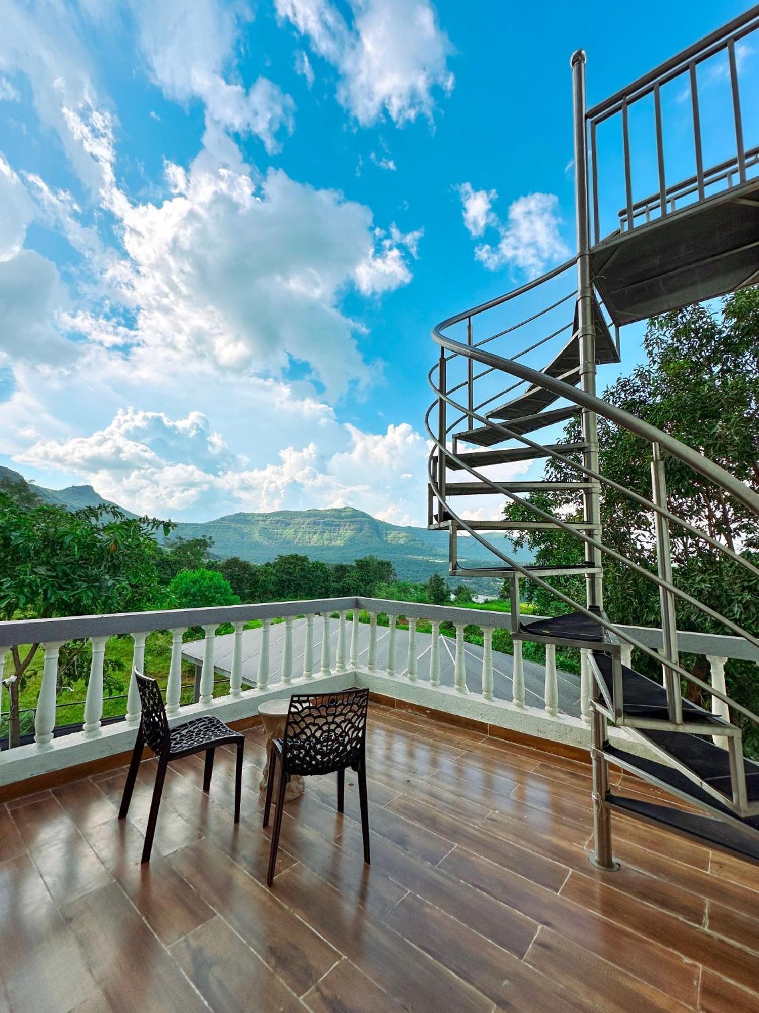 プネ Prana Healing Houseヴィラ エクステリア 写真